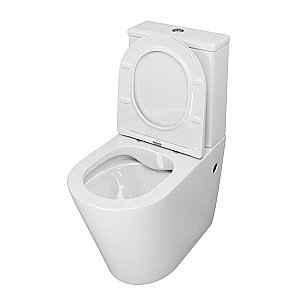 Унитаз Grossman Color GR-4480S безободковый, с крышкой микролифт, с бачком, белый купить в интернет-магазине Sanbest