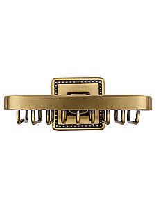 Мыльница с держателем WONZON & WOGHAND ROMA WW-7224 бронза купить в интернет-магазине сантехники Sanbest