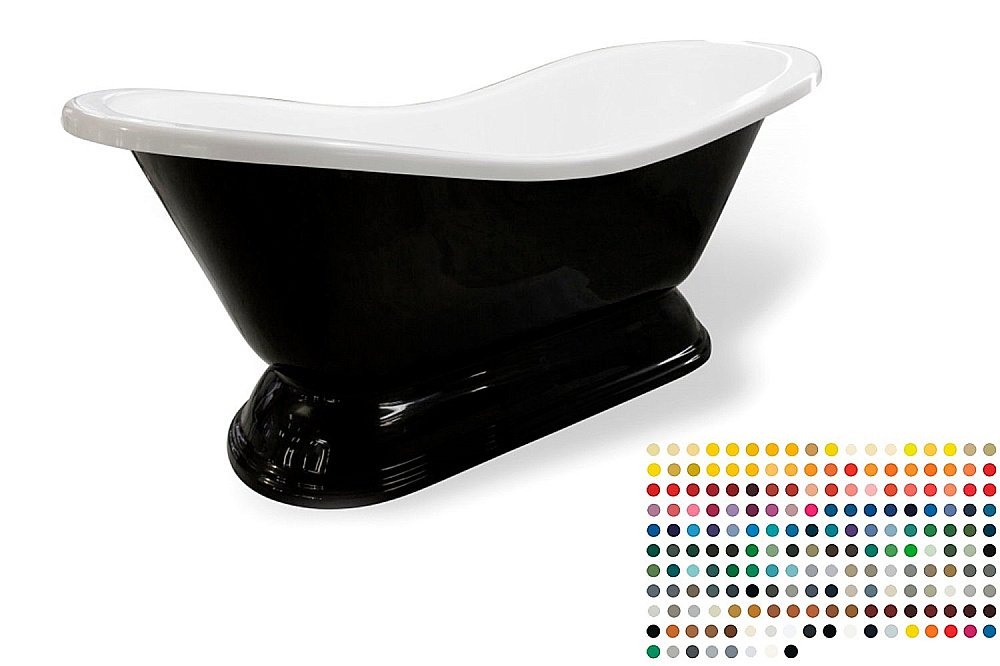 Ванна Эстет Бостон 180х74 на подиуме/цвет по RAL купить в интернет-магазине Sanbest