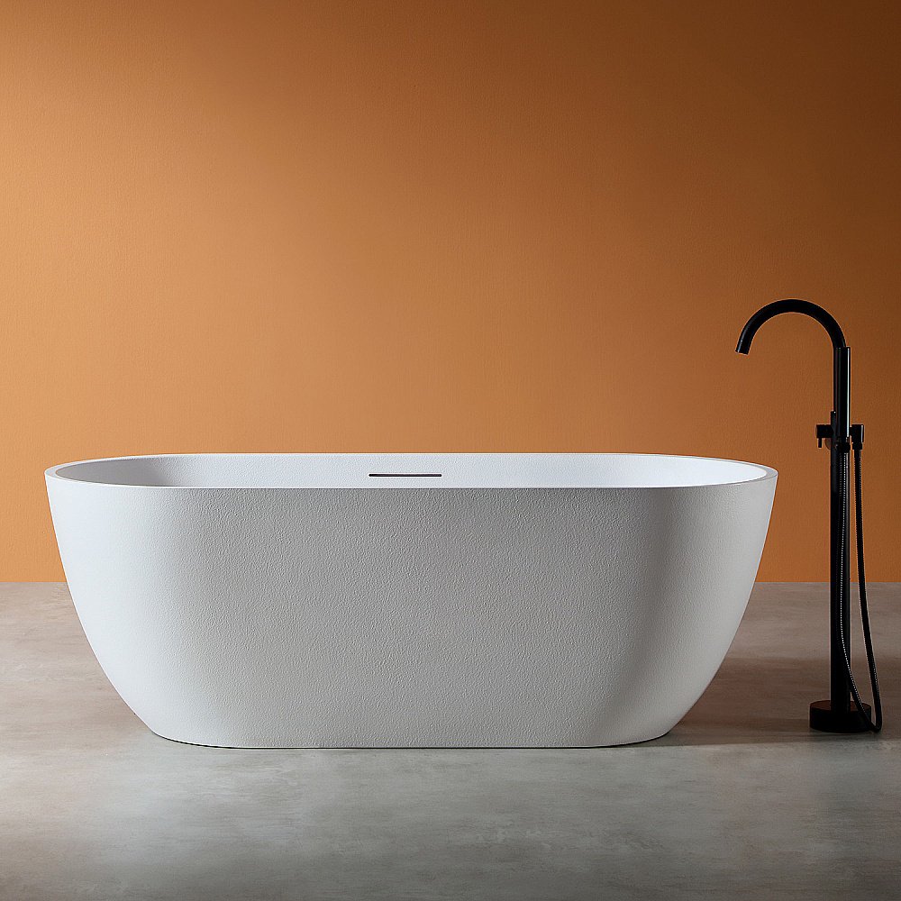 Ванна отдельностоящая Abber Frankfurt AM9941 170x75 белая купить в интернет-магазине Sanbest