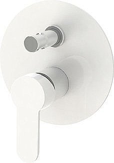 Смеситель для душа Cezares LACONICO-VDI-BLC хром/белый купить в интернет-магазине сантехники Sanbest