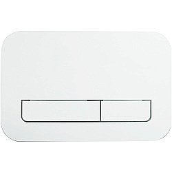 Кнопка для инсталляции Veconi Flush FLV12-W белая глянцевая купить в интернет-магазине сантехники Sanbest