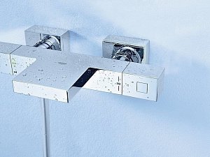 Термостат для ванны Grohe Grohtherm Cube 34497000 купить в интернет-магазине сантехники Sanbest