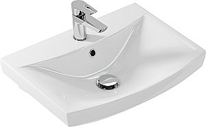 Раковина на пьедестале Cersanit CARINA 55 белая купить в интернет-магазине Sanbest