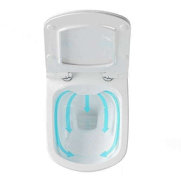 Унитаз подвесной Ravak CLASSIC RimOFF X01671 безободковый купить в интернет-магазине Sanbest