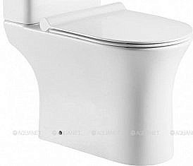 Чаша унитаза Aquanet Rimless Roll 2-C CL-12289 купить в интернет-магазине сантехники Sanbest