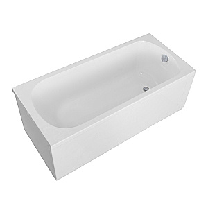 Акриловая ванна Cezares ECO 165х70 ECO-165-70-41-W37 белая купить в интернет-магазине Sanbest