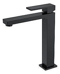 Cмеситель для раковины Boheme QUBIC Matt Black 472-B черный матовый купить в интернет-магазине сантехники Sanbest