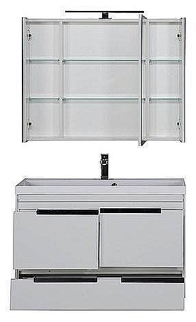 Тумба с раковиной Aquanet Тиволи 100 для ванной в интернет-магазине Sanbest