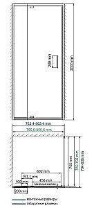 Душевой уголок WasserKRAFT Berkel 48P02 80x80 купить в интернет-магазине Sanbest