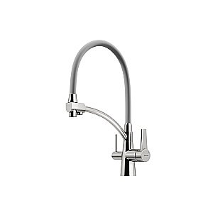 Смеситель для кухни Sancos Eri SC4001BN брашированный никель купить в интернет-магазине сантехники Sanbest