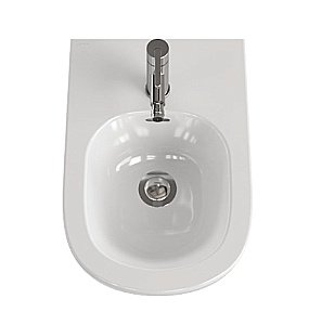 Биде подвесное Laufen Lua 8.3008.1.000.302.1 белое купить в интернет-магазине Sanbest