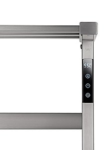 Полотенцесушитель электрический WONZON & WOGHAND FRANKFURT, Брашированный никель (WW-A1026-BR) купить в интернет-магазине сантехники Sanbest