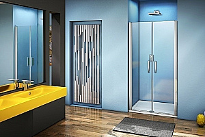 Душевая дверь Good Door FANTASY SD-90-C-CH стекло прозрачное купить в интернет-магазине Sanbest