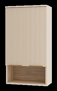 Шкаф подвесной Misty Enfida 60 ENF-08060-031 Бежевый / Дуб Сонома светлый для ванной в интернет-магазине сантехники Sanbest