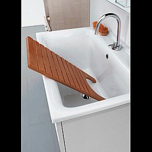 Раковина Kerasan Aquadom 75 029301*1 белая купить в интернет-магазине Sanbest