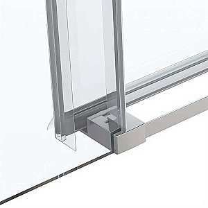 Душевой уголок Vincea Como Soft VSR-1CS9012CL 120x90 стекло прозрачное/профиль хром купить в интернет-магазине Sanbest