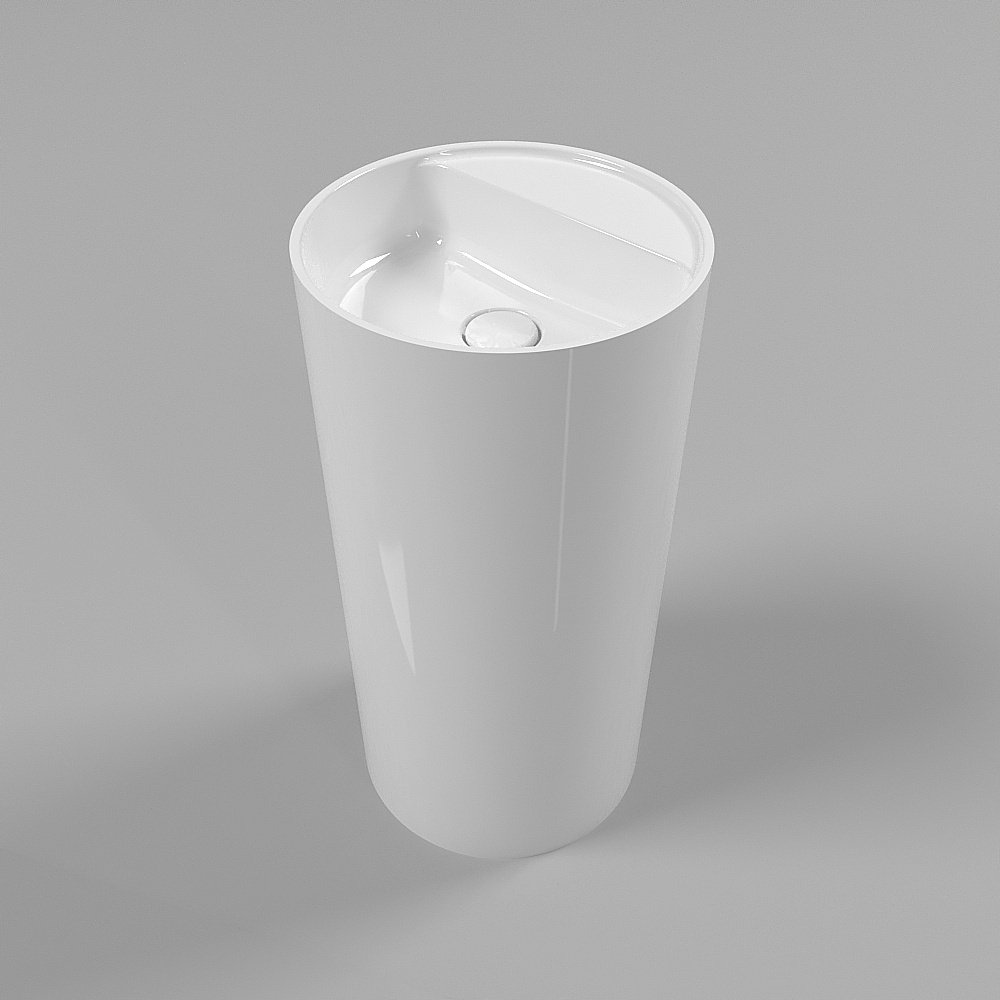 Раковина напольная WhiteCross PANTHEON 43 0708.043043.100 белая купить в интернет-магазине Sanbest