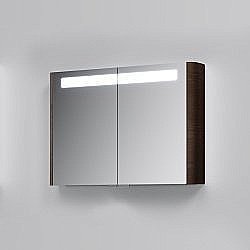 Зеркальный шкаф AM.PM Sensation 100 темное дерево купить в интернет-магазине сантехники Sanbest