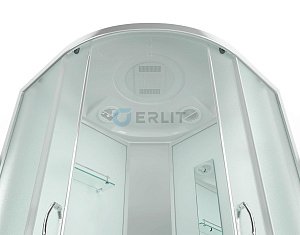 Душевая кабина Erlit ER3508P-C3-RUS 80x80 матовое стекло купить в интернет-магазине Sanbest