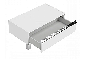 Нижняя тумба Акватон Капри 80 белый для ванной в интернет-магазине сантехники Sanbest