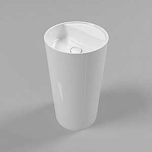 Раковина напольная WhiteCross PANTHEON 43 0708.043043.100 белая купить в интернет-магазине Sanbest