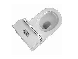 Унитаз моноблок SantiLine SL-5029 белый, безободковый, слив торнадо, с бачком, с крышкой микролифт купить в интернет-магазине Sanbest