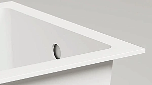 Ванна Salini CASCATA S-sense 105011G 150x70 белая купить в интернет-магазине Sanbest