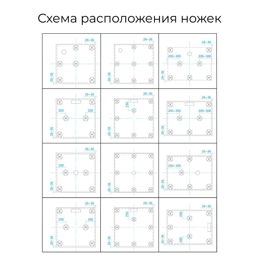 Душевой поддон RGW STM-W Stone Tray 80x80 купить в интернет-магазине Sanbest