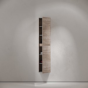 Пенал Sancos Libra PLB35EG дуб галифакс натуральный для ванной в интернет-магазине сантехники Sanbest