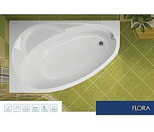Ванна акриловая Vagnerplast Flora 150x100 купить в интернет-магазине Sanbest