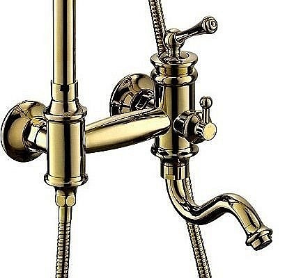 Душевая система Timo Adelia SX-6010/02 бронза купить в интернет-магазине сантехники Sanbest