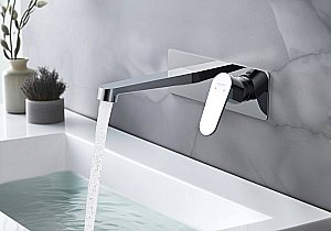 Смеситель для раковины Aquatek Оберон AQ1213CR хром купить в интернет-магазине сантехники Sanbest