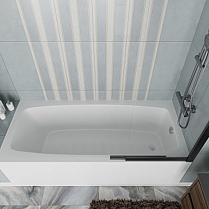 Ванна акриловая Vincea VBT-2S180-FR 180x80 белая с каркасом купить в интернет-магазине Sanbest