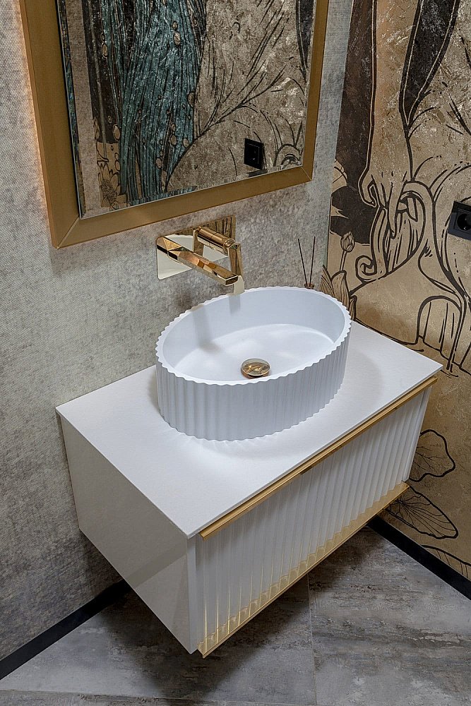 Раковина Armadi Art Canale 50 878-W белая купить в интернет-магазине Sanbest