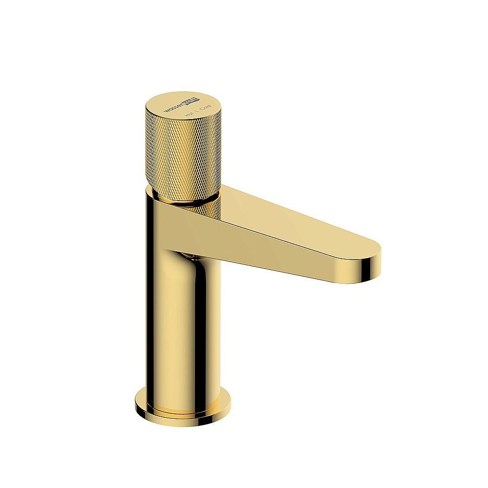 Смеситель для раковины WasserKRAFT Ems 7600 7603 золото купить в интернет-магазине сантехники Sanbest