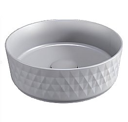 Раковина ISVEA Davanti 36 10NF67036-2V серый бетон матовый купить в интернет-магазине Sanbest