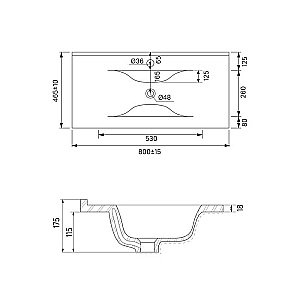 Тумба с раковиной Iddis Cloud CLO80WFi95K 80 белая для ванной в интернет-магазине Sanbest