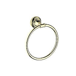 Полотенцедержатель-кольцо Aquatek Классик AQ4512PG золото полированное купить в интернет-магазине сантехники Sanbest
