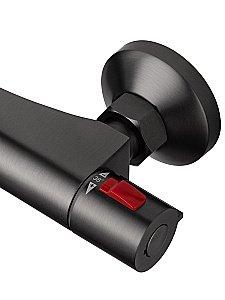 Смеситель для душа с термостатом WONZON & WOGHAND INN 5 WW-B1005-A-BGG темный графит купить в интернет-магазине сантехники Sanbest