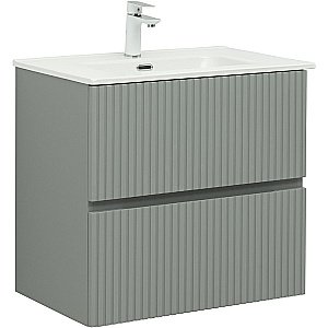 Тумба с раковиной Aquanet Джейн 70 313317 мисти грин для ванной в интернет-магазине Sanbest