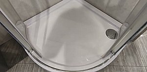 Душевой поддон Black&White Stellar Wind QC-09H 900x900 купить в интернет-магазине Sanbest