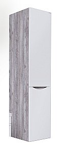 Пенал подвесной Grossman Талис 303508 35 бетон пайн/белый глянец для ванной в интернет-магазине сантехники Sanbest