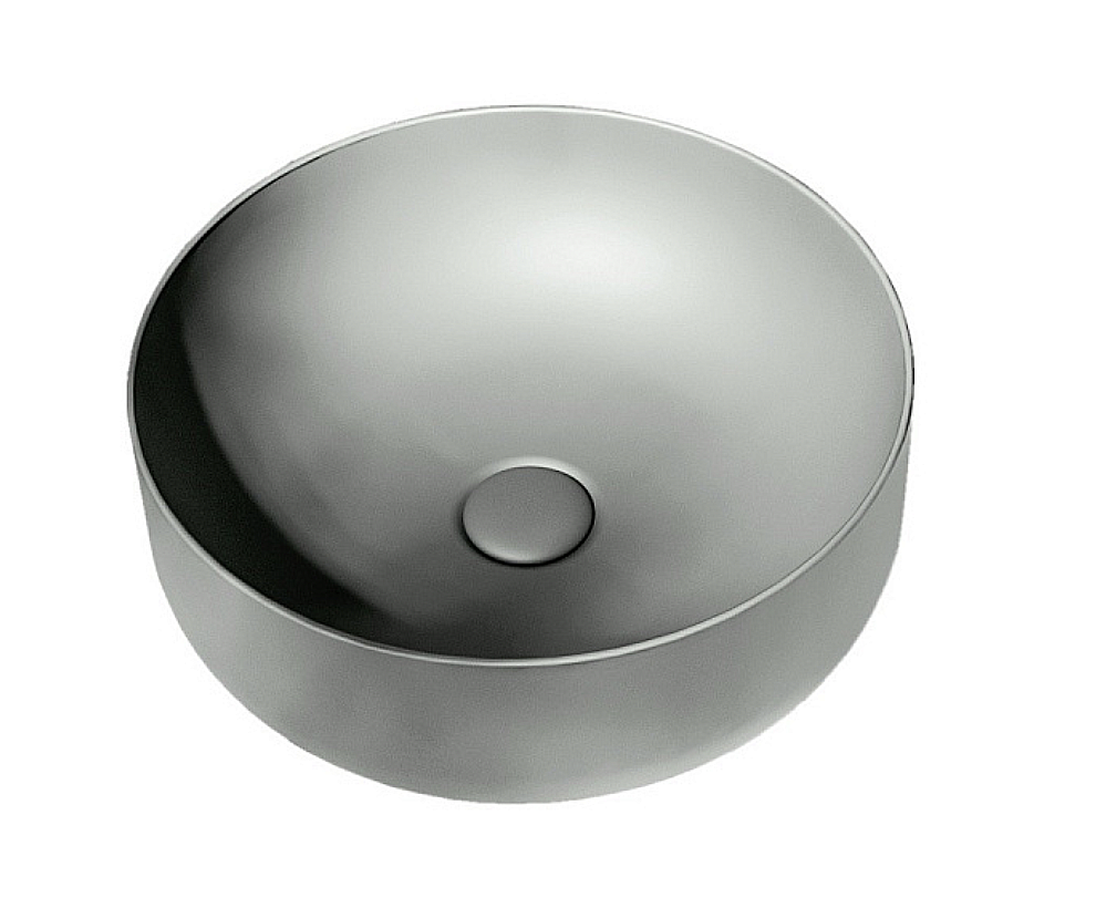 Раковина накладная Kerasan Nolita 40 534459 Grigio matt купить в интернет-магазине Sanbest