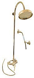Душевая система Rav-Slezak LABE L081.5/3Z золото купить в интернет-магазине сантехники Sanbest