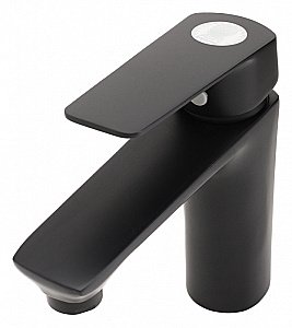 Смеситель для раковины Orange Aristo M19-021b черный купить в интернет-магазине сантехники Sanbest