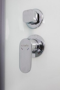 Душевая кабина Esbano Elegancia ES-129CKRB 120x90 стекло матовое/профиль белый купить в интернет-магазине Sanbest