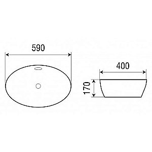 Раковина WeltWasser WW DEILBACH 4028 59 белая купить в интернет-магазине Sanbest