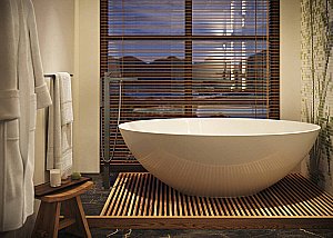 Смеситель для ванны Hansgrohe Metropol 32532340 хром темный матовый купить в интернет-магазине сантехники Sanbest