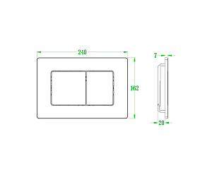 Инсталляция для унитаза Azario AZ-8010-1000 купить в интернет-магазине сантехники Sanbest